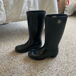 UGG Black Rainboots